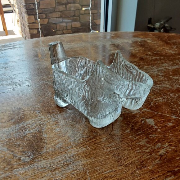 Antique Depression Era Glass Scottie dog creamer - Picture 4 of 5